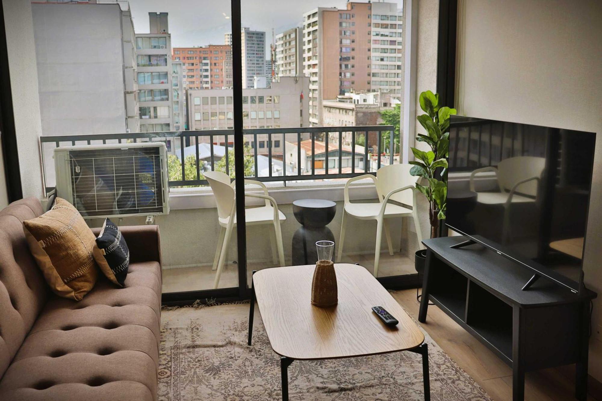 Apartamento Hom I Luminoso E Inmejorable Depto En Marin Santiago