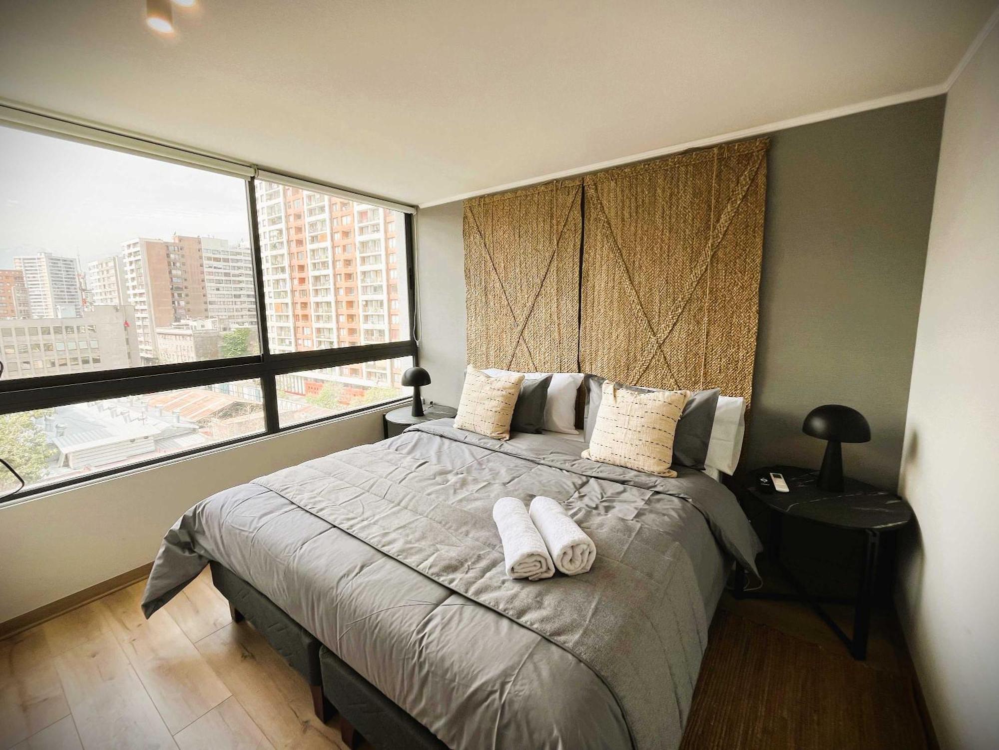 Hom I Luminoso E Inmejorable Depto En Marin Apartamento Santiago